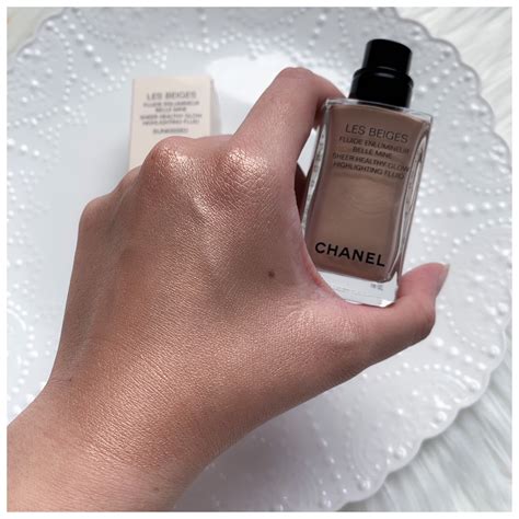 chanel les beiges highlighting fluid|chanel les beiges colour chart.